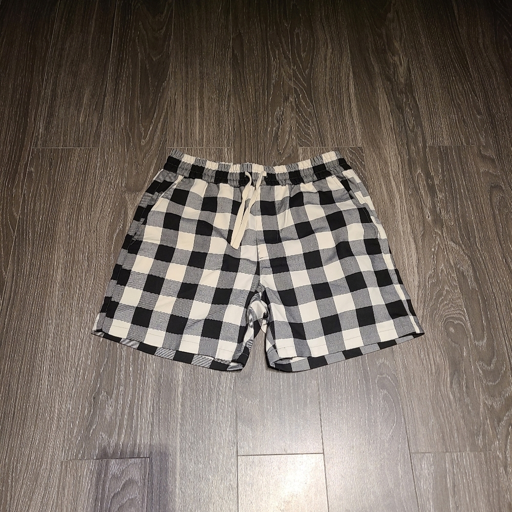 CHECKERED SHORT by Fashion Nova Men